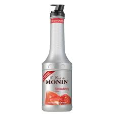 MONIN PUREE STRWBRRY 1L